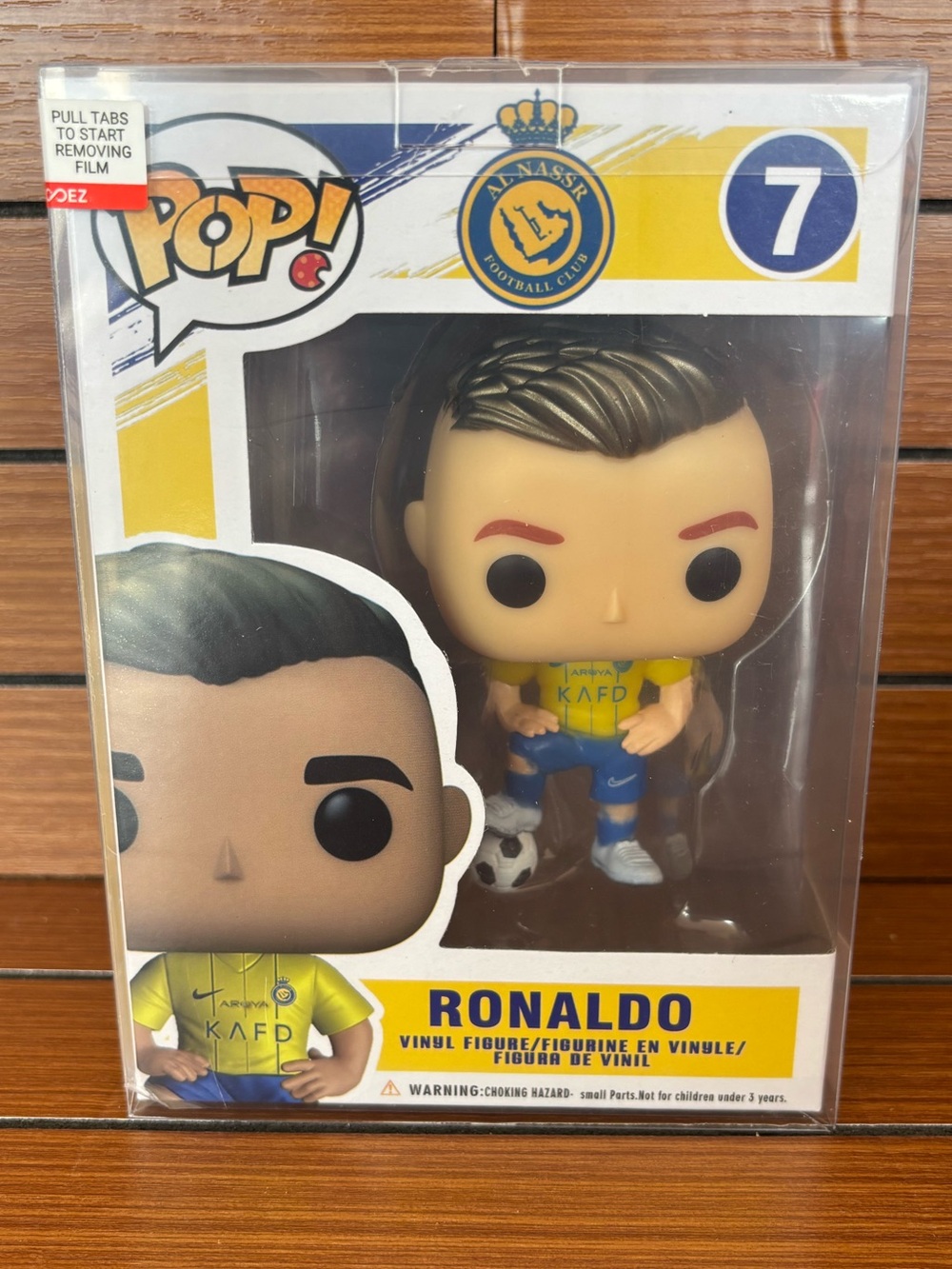 Cristiano Ronaldo Pop Customized All Nassr- Do you know a fan? Perfect gift!!!🎁